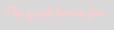 Image with Font Color FFCCCB and Background Color D8D8D8